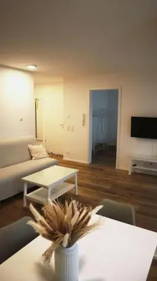 TV/Unterhaltungsangebot in der Unterkunft Wohnung mit Garten in Neusäß