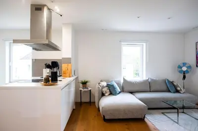 Grundriss der Unterkunft Schöne, zentrale Wohnung für 4 Personen