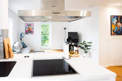 Grundriss der Unterkunft Schöne, zentrale Wohnung für 4 Personen