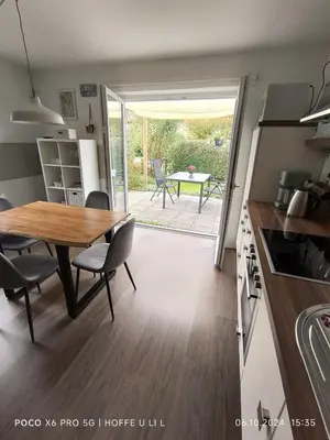 Küche/Küchenzeile in der Unterkunft Ferienwohnung Rösenau