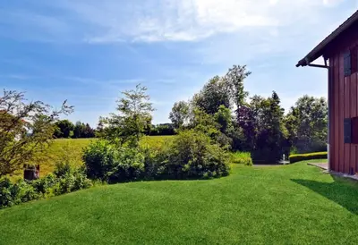 Ein Garten an der Unterkunft Römerhof