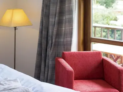 Ein Bett oder Betten in einem Zimmer der Unterkunft Apart Pension Vita Stafnensis