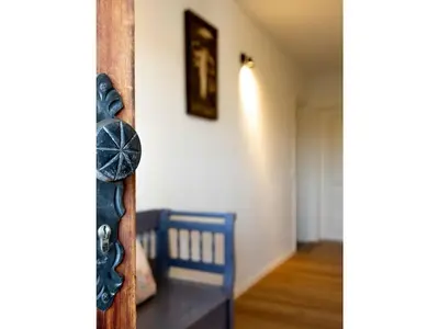 Ein Sitzbereich in der Unterkunft Melf 3 Comfortable holiday residence