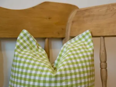 Ein Bett oder Betten in einem Zimmer der Unterkunft in the holiday home Vorbergblick