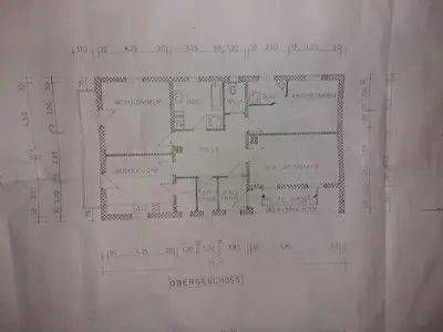 Grundriss der Unterkunft in the holiday home Vorbergblick