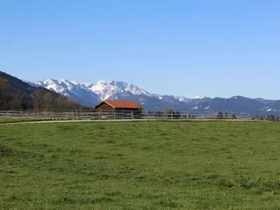Naturlandschaft in der Nähe des Ferienhauses