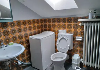 Ein Badezimmer in der Unterkunft LivBiz Apartments - Issing