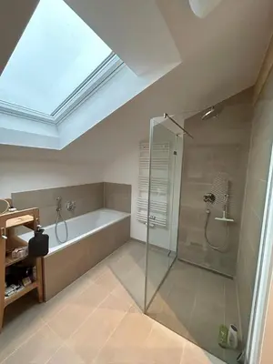 Ein Badezimmer in der Unterkunft Apartment Virgo7 - stylisch, neuerbaut und topausgestattet