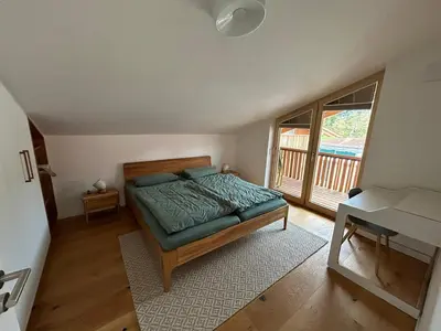 Ein Bett oder Betten in einem Zimmer der Unterkunft Apartment Virgo7 - stylisch, neuerbaut und topausgestattet