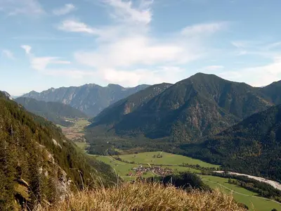 Naturlandschaft in der Nähe der Ferienwohnung