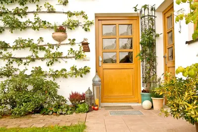Ein Garten an der Unterkunft Ferienwohnung Freißl