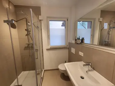 Ein Badezimmer in der Unterkunft SiOUX stilvolle Designapartments im Zentrum