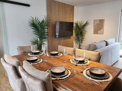 TV/Unterhaltungsangebot in der Unterkunft SiOUX stilvolle Designapartments im Zentrum