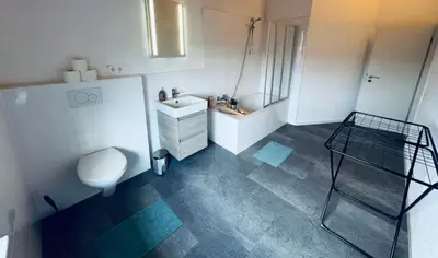 Küche/Küchenzeile in der Unterkunft Einfamilienhaus im 5Seen-Land