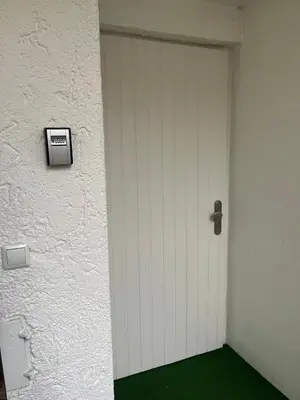 Grundriss der Unterkunft Helle Wohnung in Seenähe