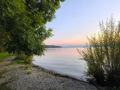 Naturlandschaft in der Nähe der Ferienwohnung