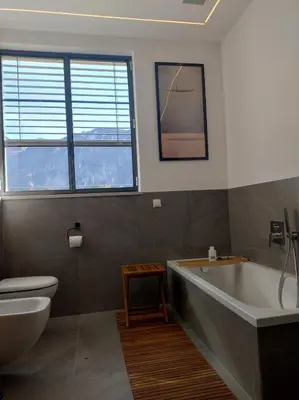Ein Badezimmer in der Unterkunft Ferienwohnung Gerhard Danner