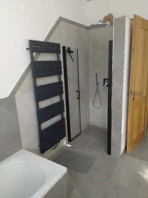 Ein Badezimmer in der Unterkunft Ferienwohnung Gerhard Danner