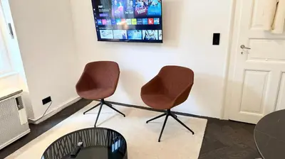 TV/Unterhaltungsangebot in der Unterkunft Exklusive Wohnung im Herzen Münchens