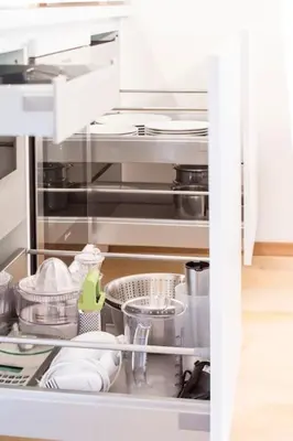 Küche/Küchenzeile in der Unterkunft Schönes Terrassen-Appartement