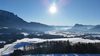 Naturlandschaft in der Nähe der Ferienwohnung
