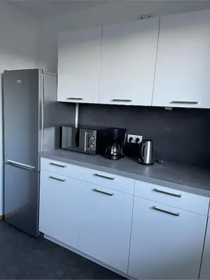 Küche/Küchenzeile in der Unterkunft Haus KaiserInn - komfortable Wohnung 82 qm TOP ausgestattet, 2 Schlafzimmer mit Balkon und Bergblick