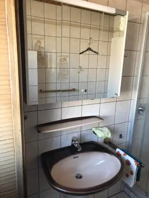 Ein Badezimmer in der Unterkunft Appartementhaus AdiS