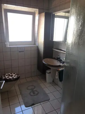 Ein Badezimmer in der Unterkunft Appartementhaus AdiS