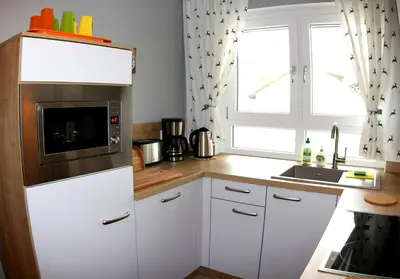 Küche/Küchenzeile in der Unterkunft Zugspitze City Center Apartment
