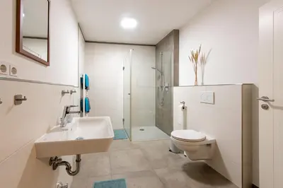 Ein Badezimmer in der Unterkunft Aktiv im Achental