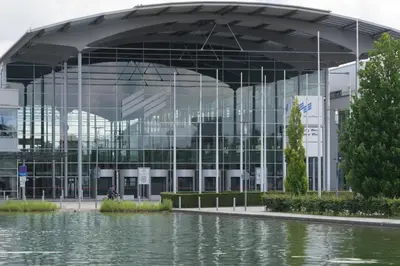 Blick auf einen Fluss in der Nähe der Ferienwohnung