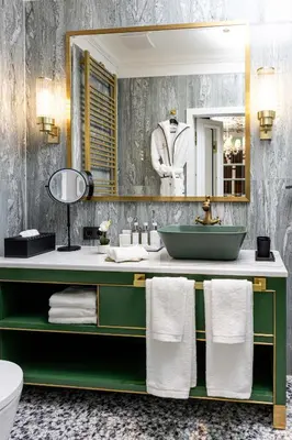 Ein Badezimmer in der Unterkunft House of Hütter- Münchner Kindl, Small Luxury Hotels of the World