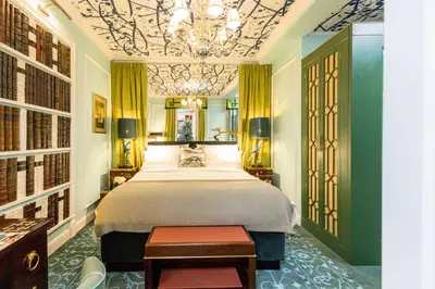 Ein Bett oder Betten in einem Zimmer der Unterkunft House of Hütter- Münchner Kindl, Small Luxury Hotels of the World