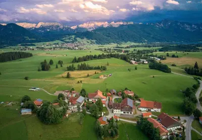 Naturlandschaft in der Nähe der Ferienwohnung