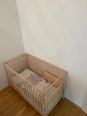 Ein Bett oder Betten in einem Zimmer der Unterkunft Luxury City Apartment in Munich