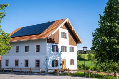 Das Gebäude in dem sich das Hostel befindet