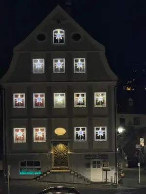 Das Gebäude in dem sich das Hotel befindet