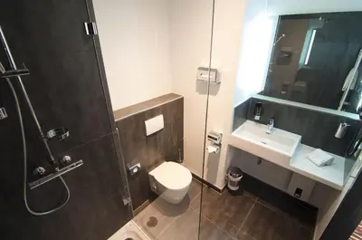Ein Badezimmer in der Unterkunft Amaro Hotel