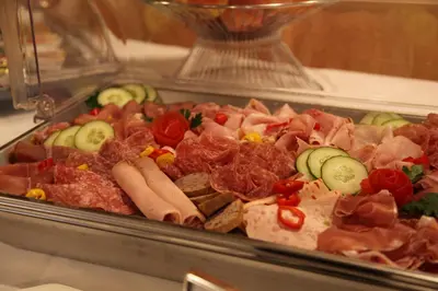 Essen im Hotel oder in der Nähe