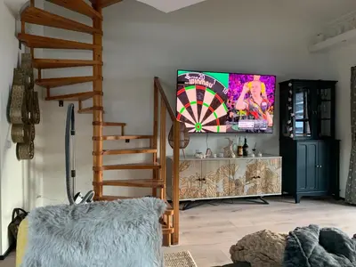 TV/Unterhaltungsangebot in der Unterkunft Murmelbau