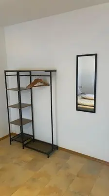 Grundriss der Unterkunft City-Apartment mit Garten & Garage