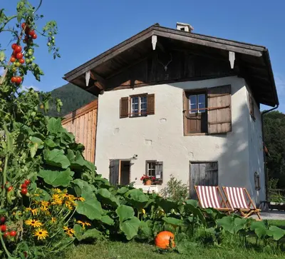 Ein Garten an der Unterkunft Lohei - Historisches Zuhäusl