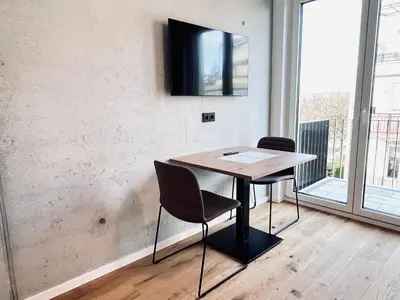 TV/Unterhaltungsangebot in der Unterkunft Mikes Apartments Munich
