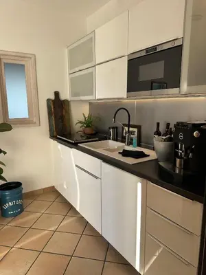 Küche/Küchenzeile in der Unterkunft muchhome LUXURY APARTMENTS - MuchLoft - Vintage Loft in Bad Tölz mit Freizeitlounge