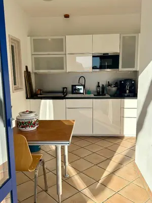 Küche/Küchenzeile in der Unterkunft muchhome LUXURY APARTMENTS - MuchLoft - Vintage Loft in Bad Tölz mit Freizeitlounge