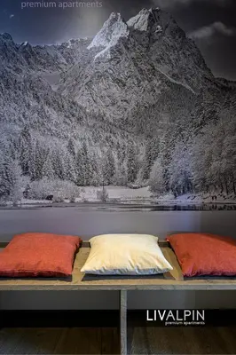 Ein Bett oder Betten in einem Zimmer der Unterkunft LIVALPIN Relaxe