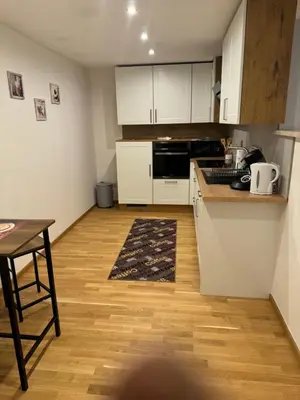 Küche/Küchenzeile in der Unterkunft Ferienwohnung Graf