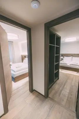 Ein Bett oder Betten in einem Zimmer der Unterkunft LIVALPIN View
