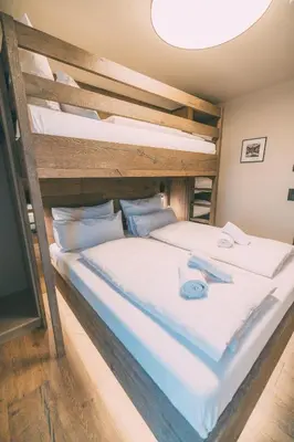 Ein Bett oder Betten in einem Zimmer der Unterkunft LIVALPIN View