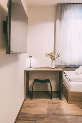 Ein Bett oder Betten in einem Zimmer der Unterkunft LIVALPIN View